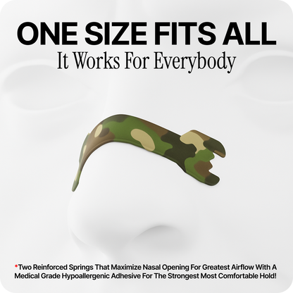 Camo Nasal Strips