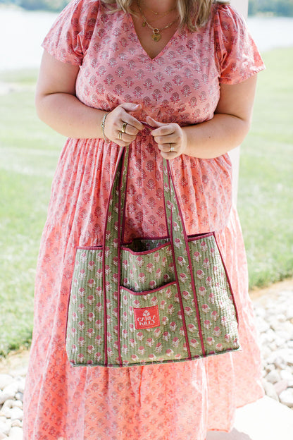 The Tami Tote and Pouch Set - Final Sale