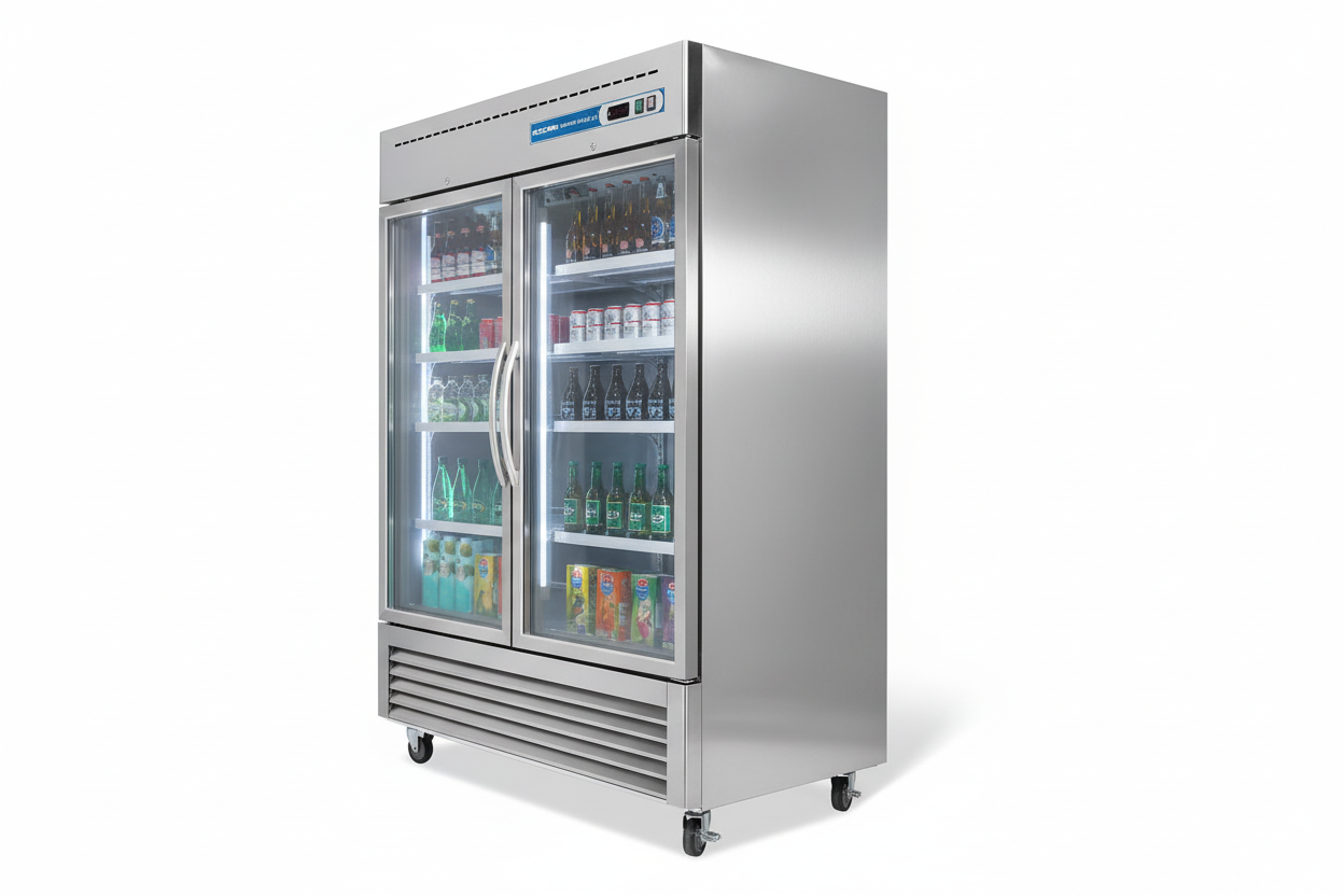 Commercial Drink Cooler, Refrigerator, Fridge