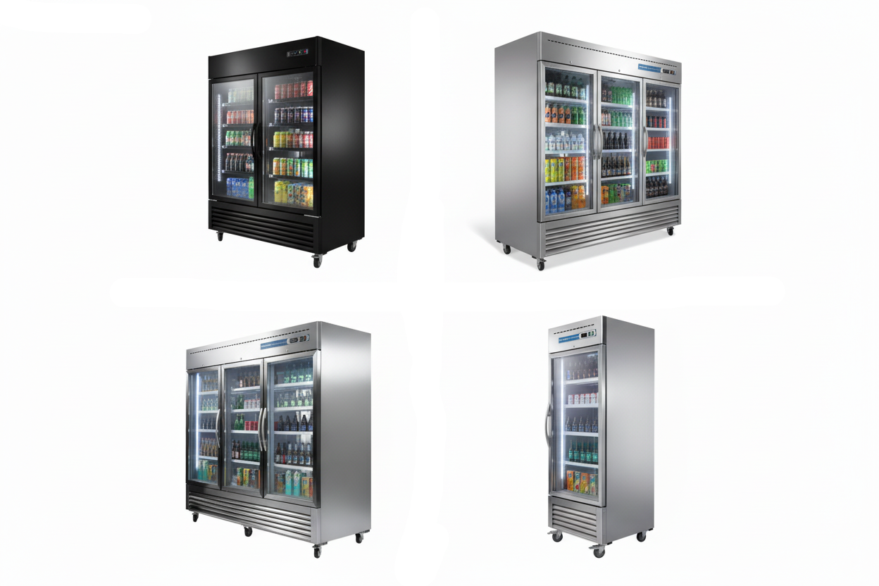 Commercial Drink Cooler, Refrigerator, Fridge