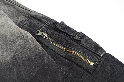 LALKW91 Denim Samurai Shirt