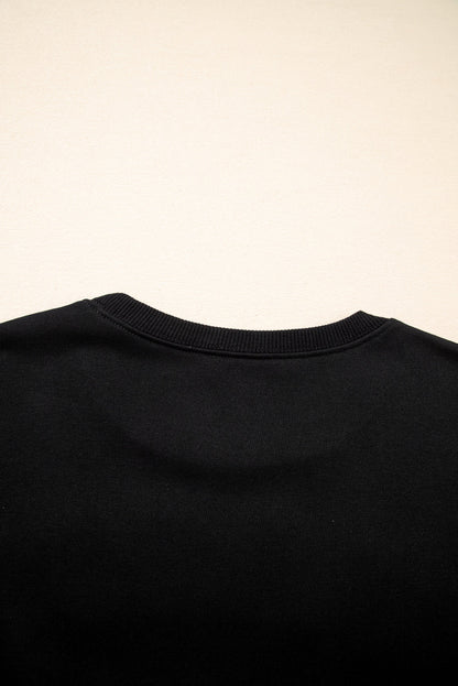 CLASSY UNTIL KICKOFF Patch Game Day Sweatshirt