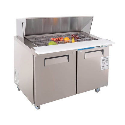 Salad Sandwich Prep Table Refrigerator