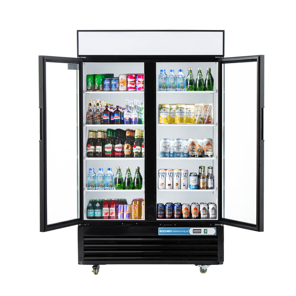 Commercial Glass Door Refrigerator, Fridge, Cooler