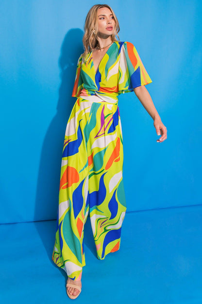 SUNSET DINNER WOVEN PANTS