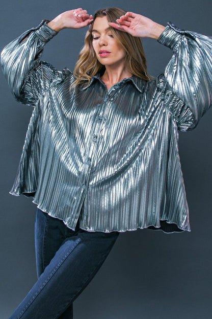 RUNWAY TREND FOILED TOP