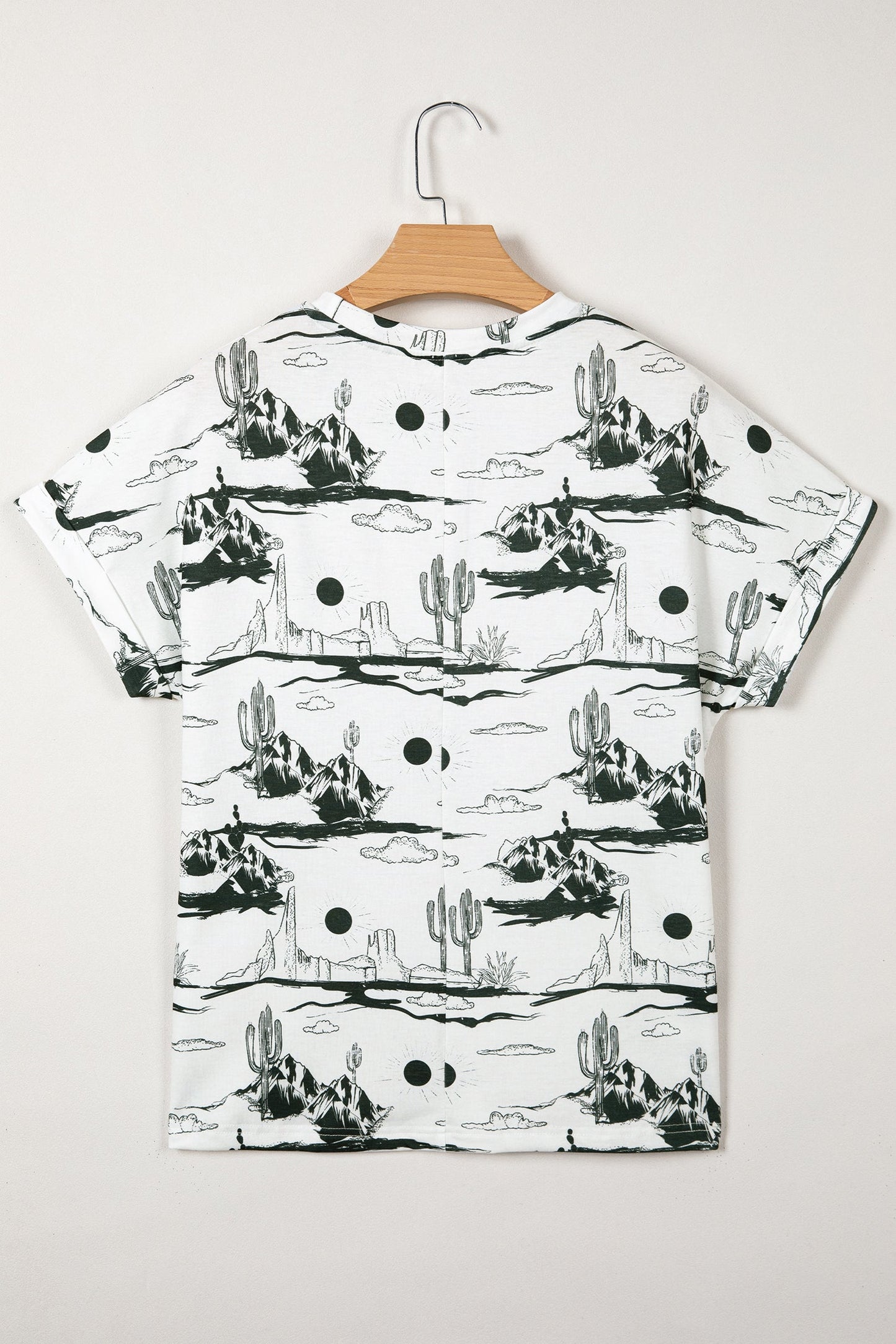 Western Desert Short Sleeve Knit Top