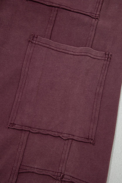 Mineral Wash Cargo Patch Pocket Utility Sweatpants