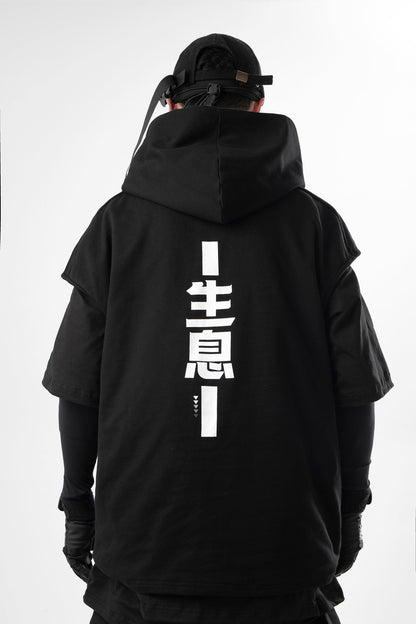 JX "All Business" Short Sleeves Hoodie