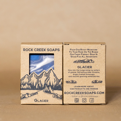GLACIER SOAP | Alpine & winterberries