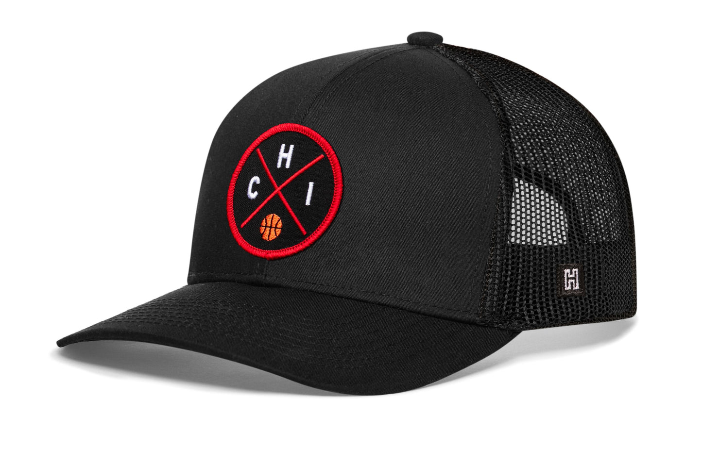 Chicago Trucker Hat  |  CHI X Basketball Snapback