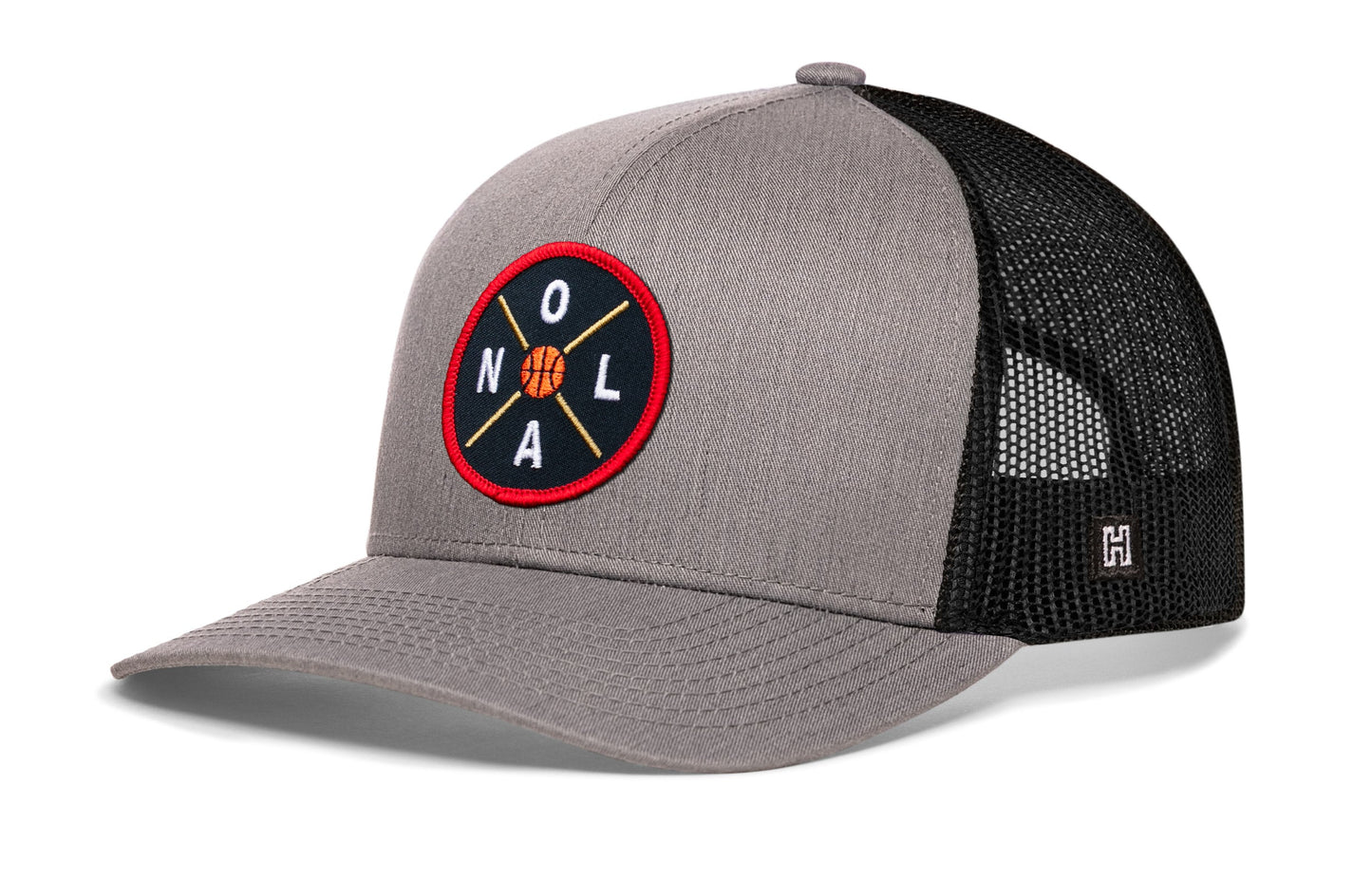 New Orleans Trucker Hat  |  NOLA X Basketball Snapback