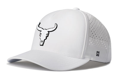 Bull Skull Performance 5-Panel Hat  |  Steer Flexfit® Snapback