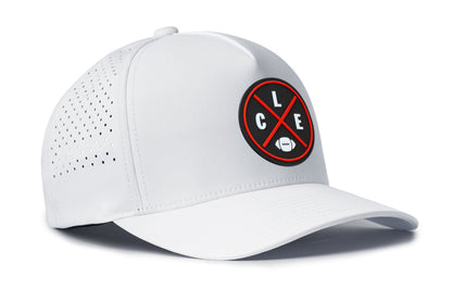 Cleveland Football Performance 5-Panel Hat  |  CLE X Flexfit® Snapback