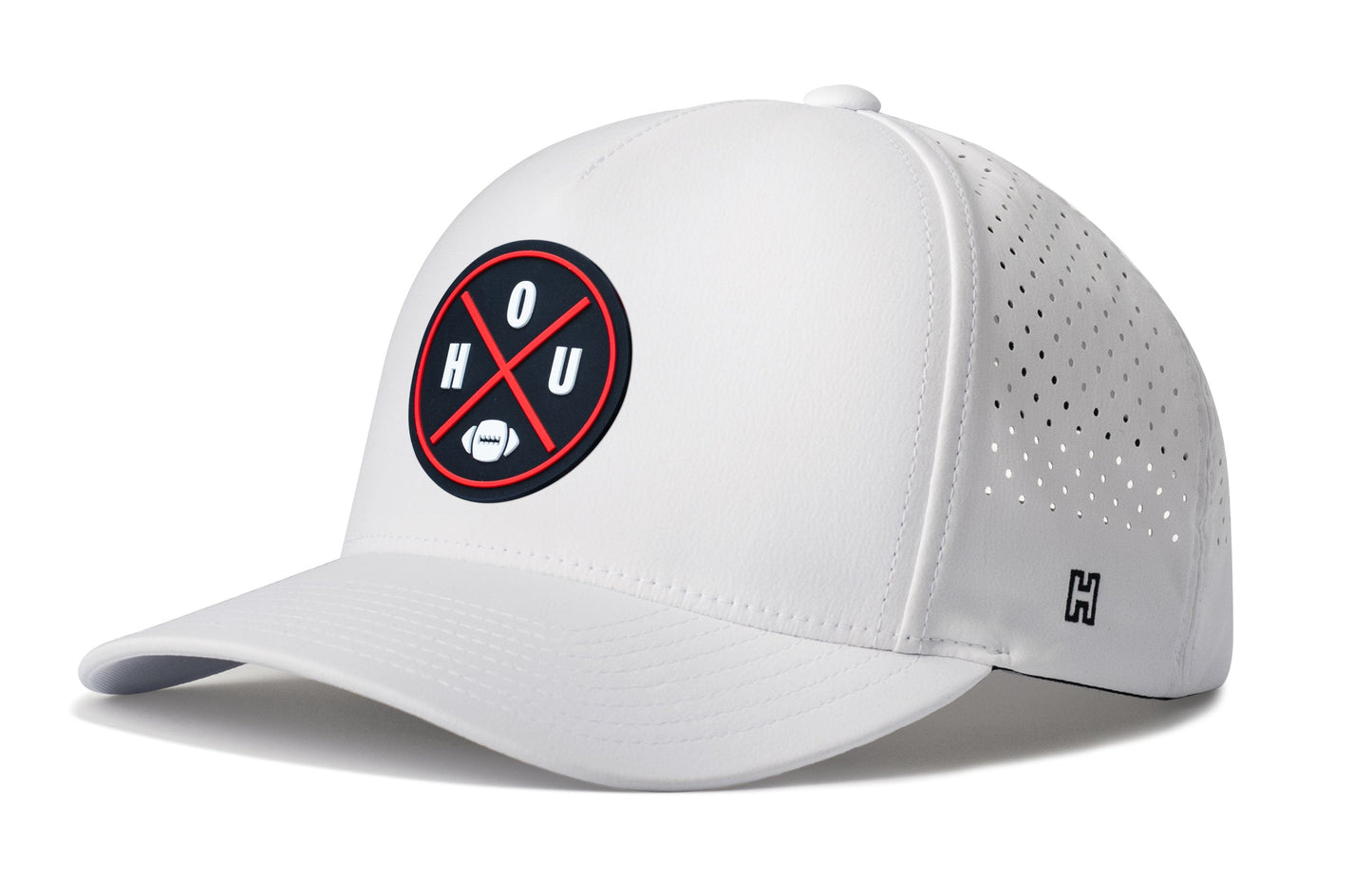 Houston Football Performance 5-Panel Hat  |  HOU X Flexfit® Snapback