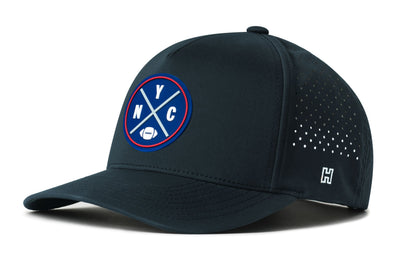 New York Football Performance 5-Panel Hat  |  Blue NYC X Flexfit® Snapback