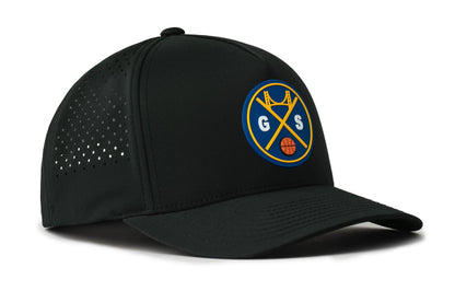 San Francisco Basketball Performance 5-Panel Hat  |  GS X Flexfit® Snapback