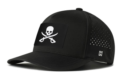 Pirate Flag Performance 5-Panel Hat  |  Jolly Roger Flexfit® Snapback