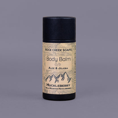 HUCKLEBERRY BODY BALM | Solid Lotion Bar - Sweet & Juicy Wild Huckleberry