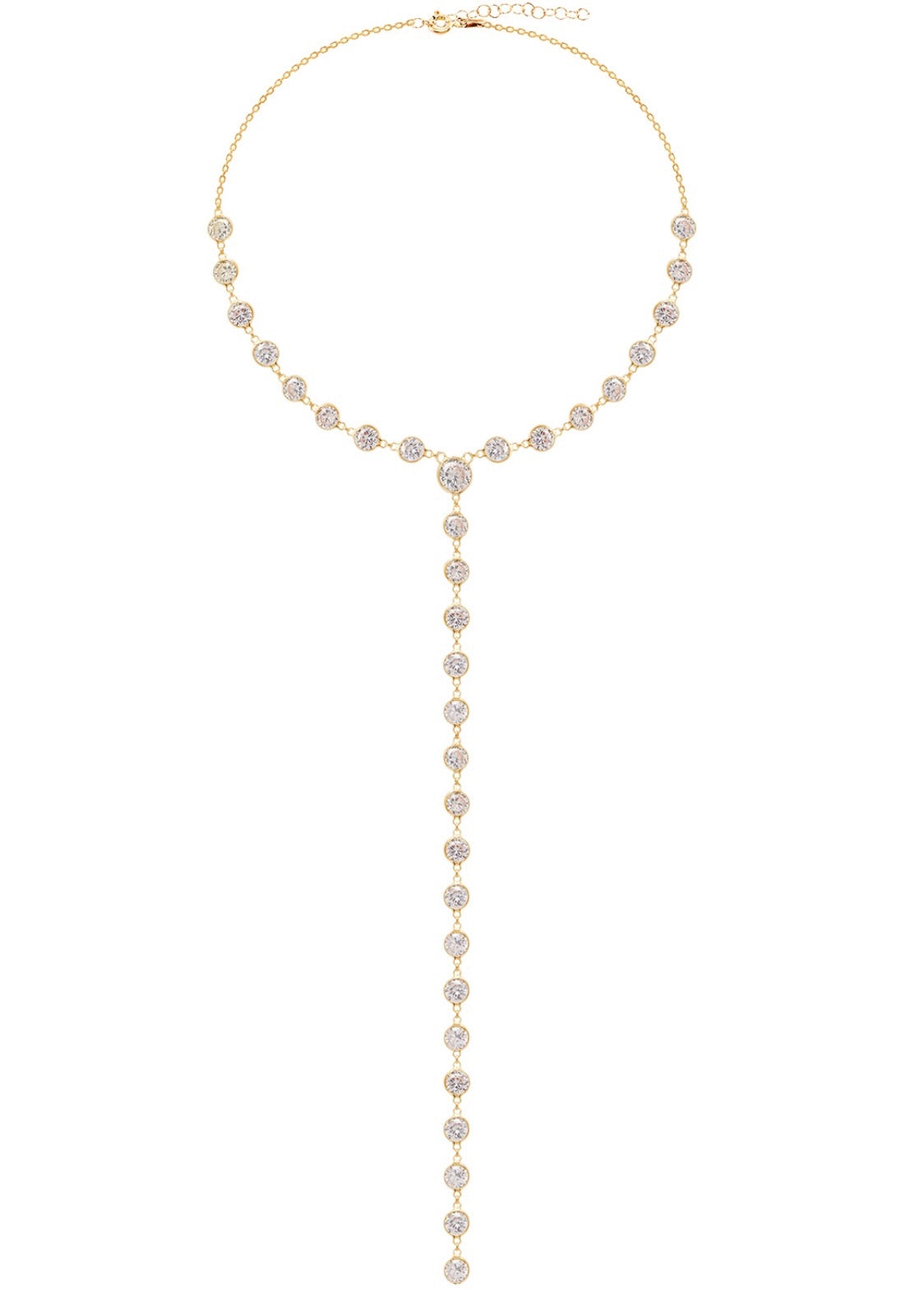 Crystal Drop Lariat