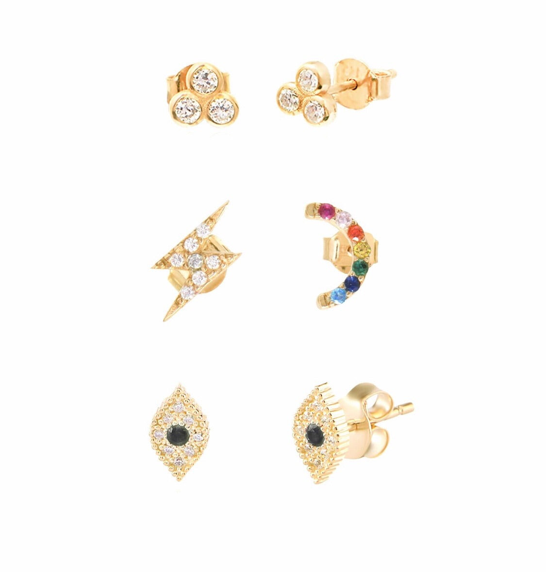 Set of 3 Studs