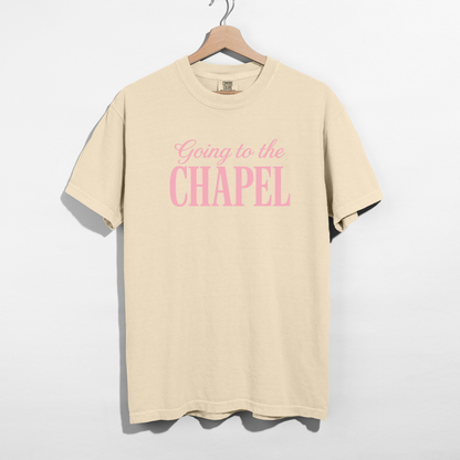 Going to the Chapel Graphic Tee –  Bridal Bachelorette Shirt