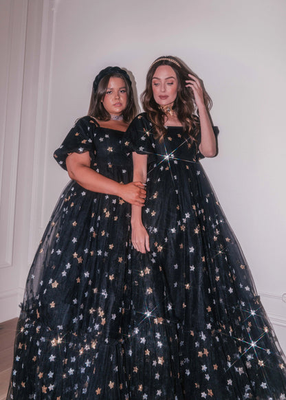 Wendy Dress Black Star