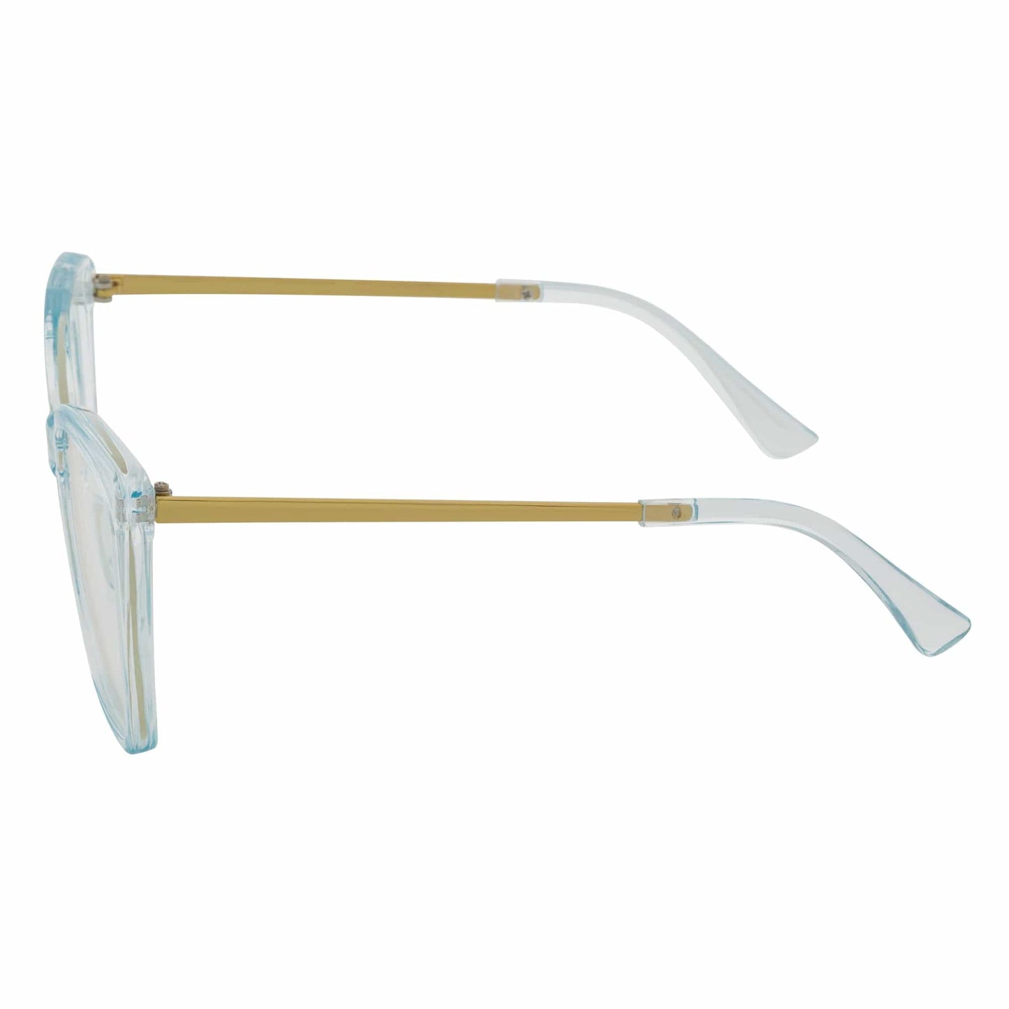 KATE - Oversize Womens Cat Eye Blue Light Glasses Clear Blue Clear Lens