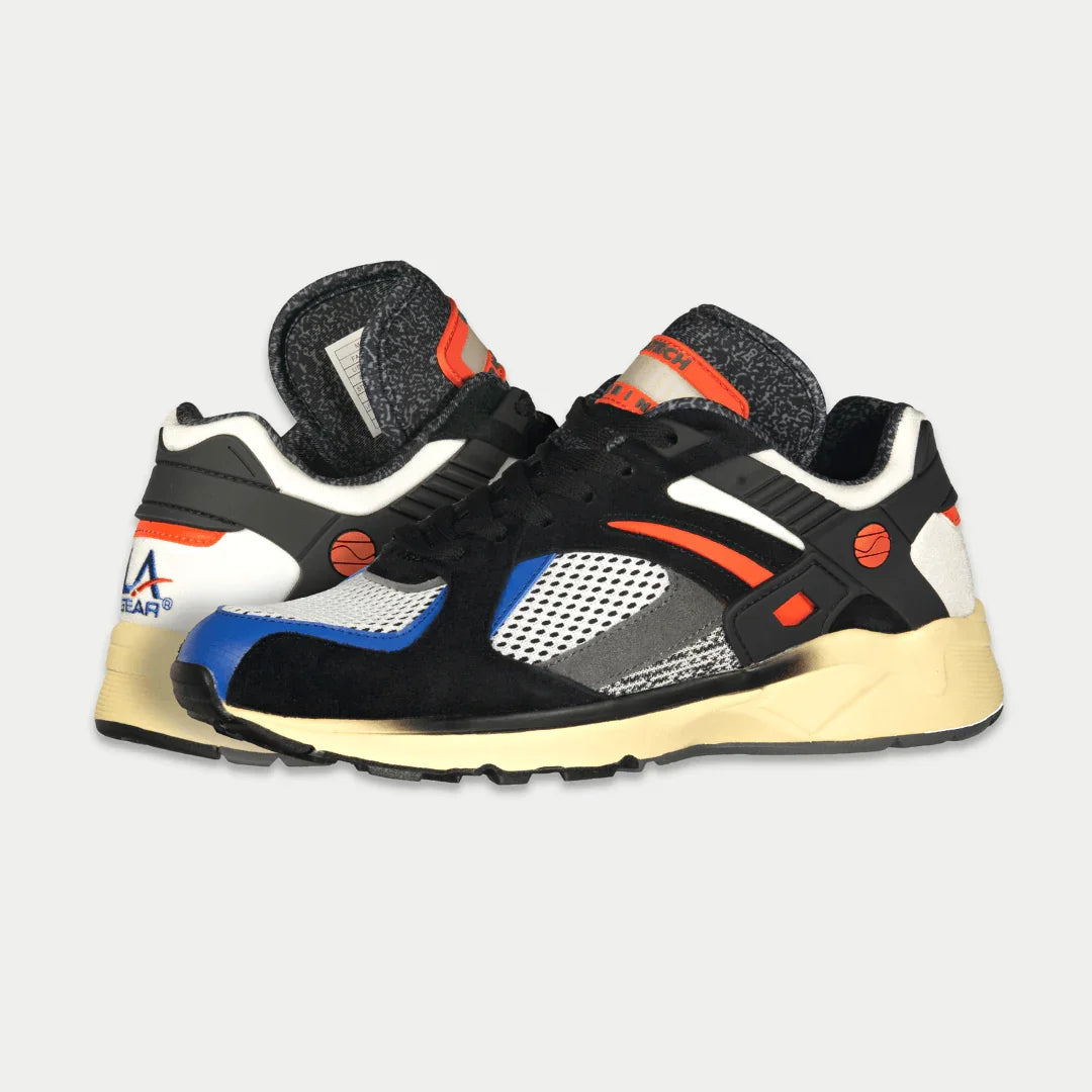 LA Gear Men's Catapult Light-Up Lowtop | Black x Orange