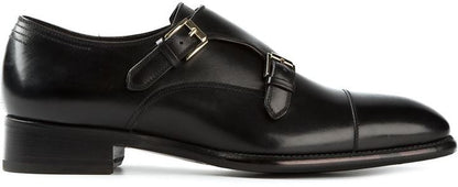 Max Verre Double Monk Strap Shoes
