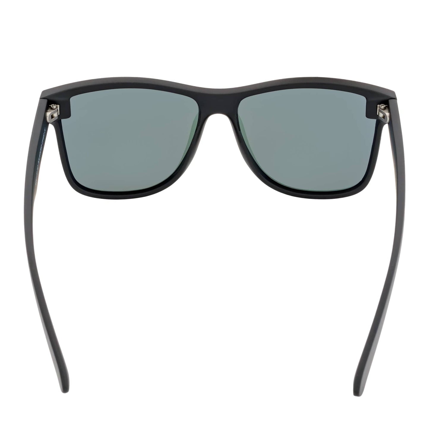 PRIME TIME - Polarized Flat Modern Lens Sunglasses Matte Black Dark Smoke