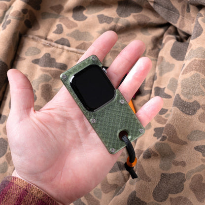 miniphone standard (mps) case for Apple Watch series 10/11 - olive green