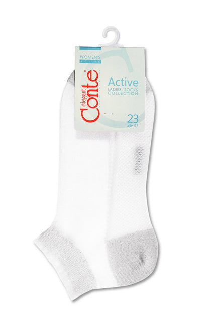 Ankle Socks Conte Active - 229 Transparent with Lurex