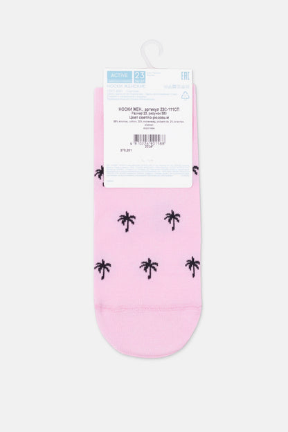 Cotton Ankle Socks Conte Active - 589 Palm Trees