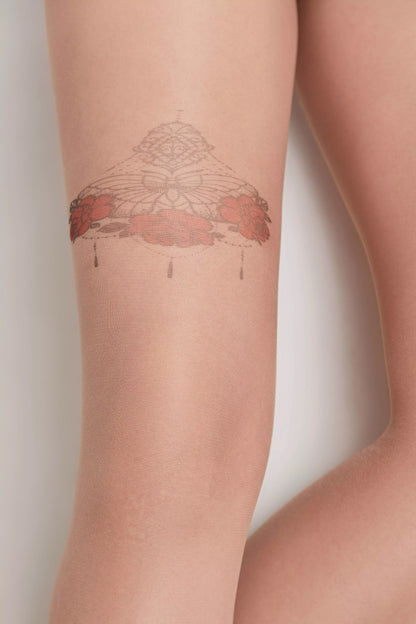 Fantasy Tights Conte Butterfly - Tattoo Design
