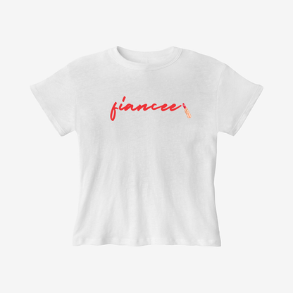 Fiancée Baby Tee | Bridal Era Graphic Tee | Bachelorette & Girls Night Shirt