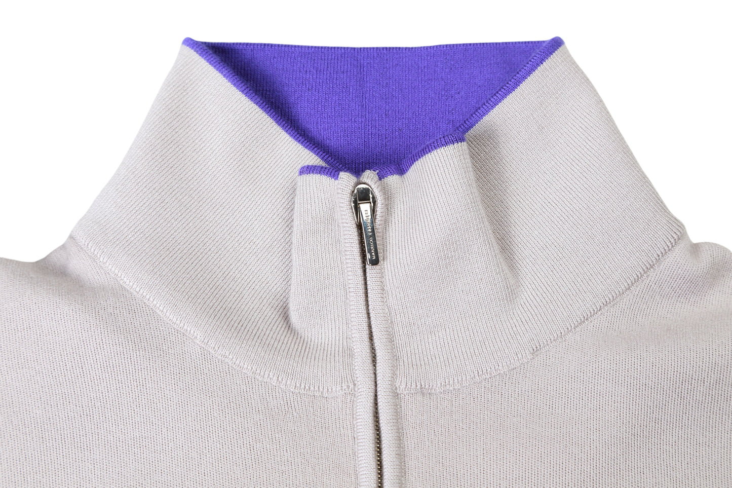 Manrico Cashmere Quarter-Zip Mock Neck Sweater