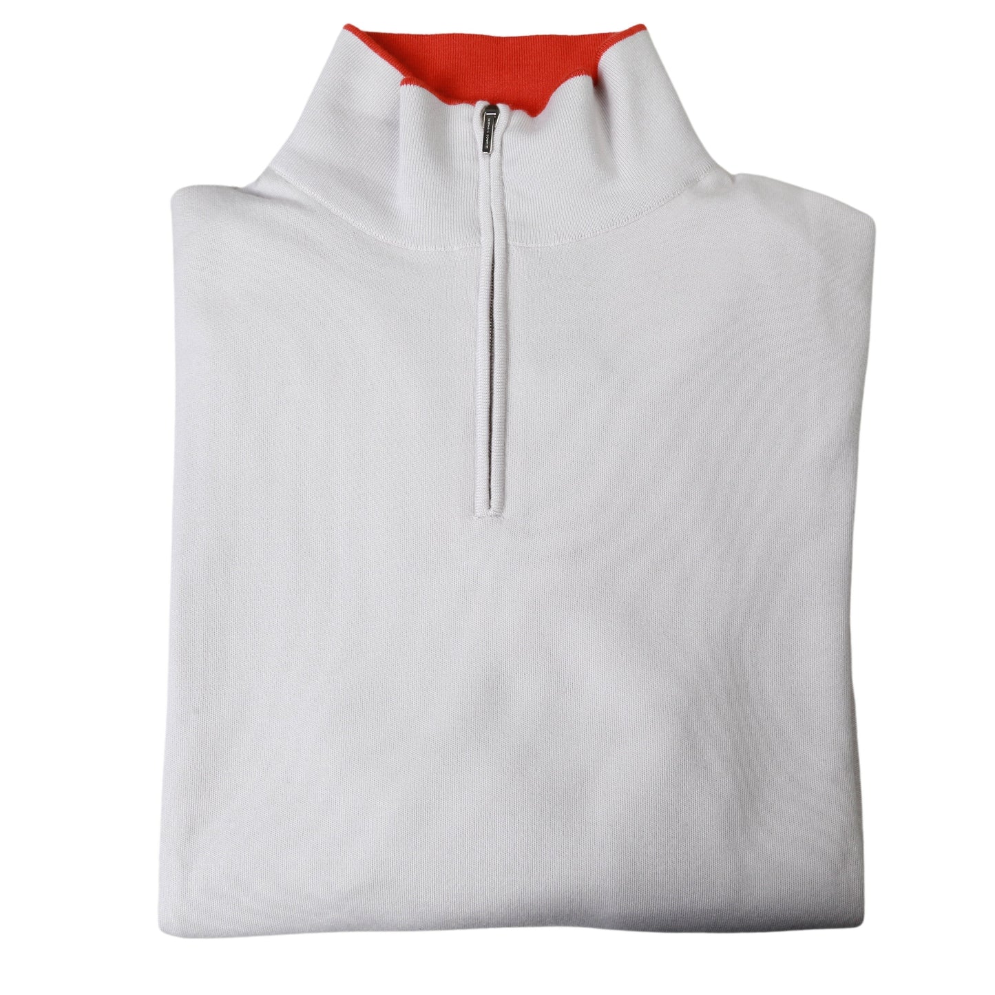Manrico Cashmere Quarter-Zip Mock Neck Sweater