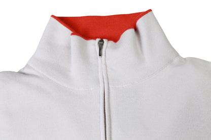 Manrico Cashmere Quarter-Zip Mock Neck Sweater