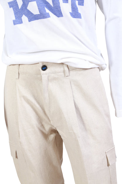 KNT by Kiton Wool Cargo Pants