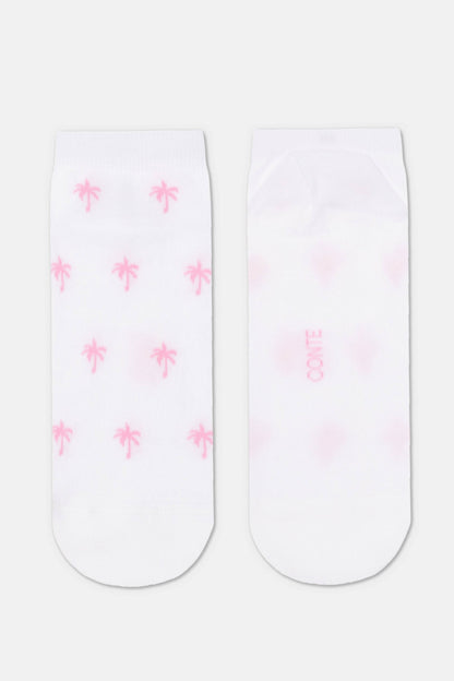 Cotton Ankle Socks Conte Active - 589 Palm Trees