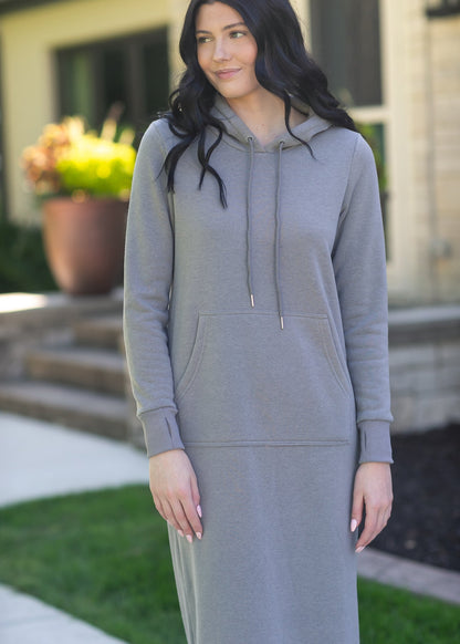 Rae Hoodie Sweatshirt Dress - FINAL SALE