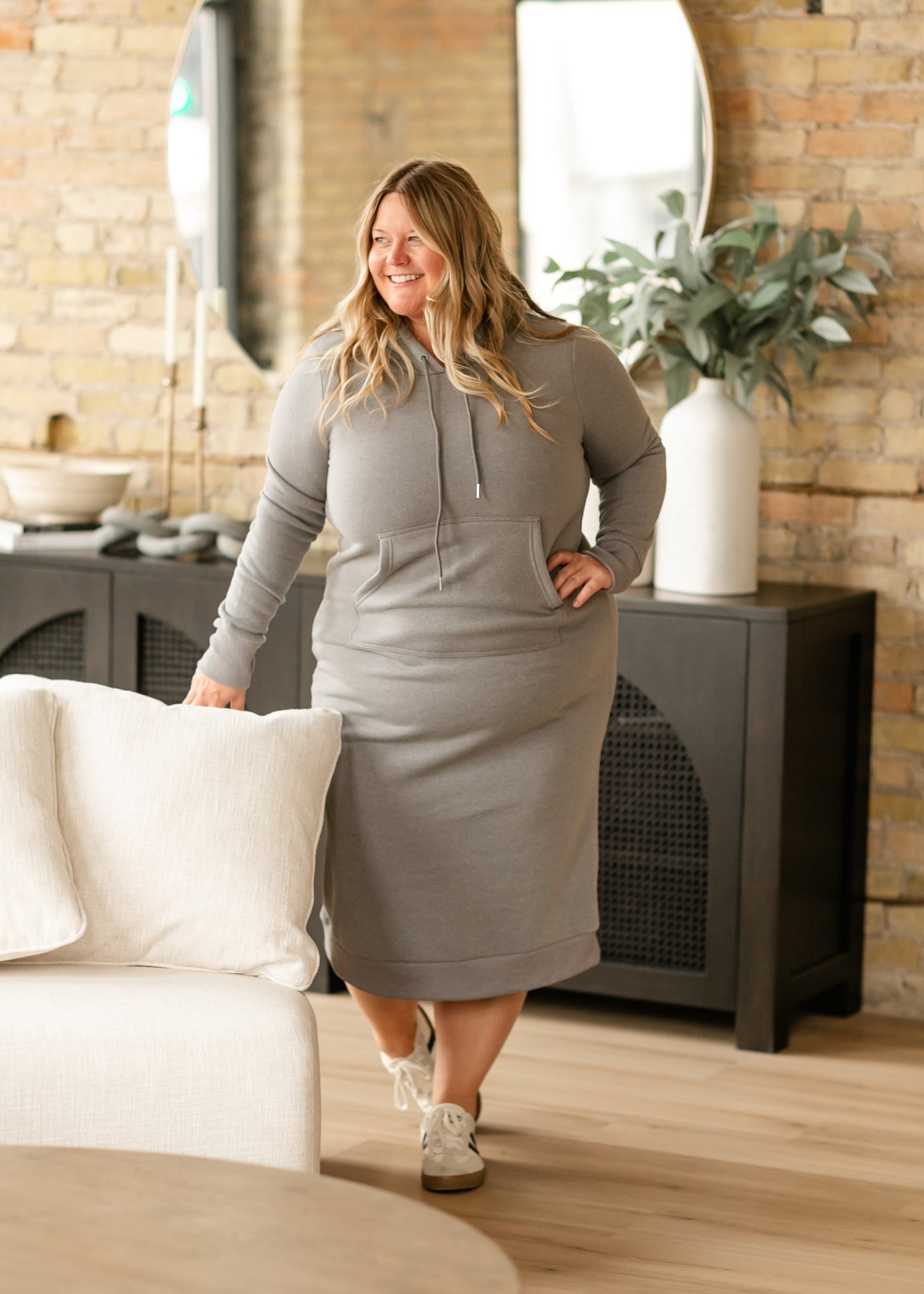 Rae Hoodie Sweatshirt Dress - FINAL SALE