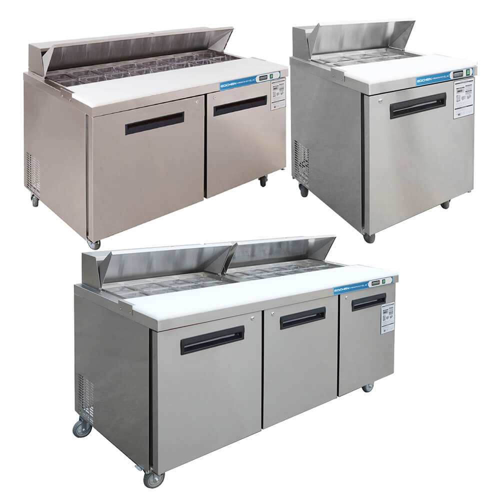 Salad Sandwich Prep Table Refrigerator