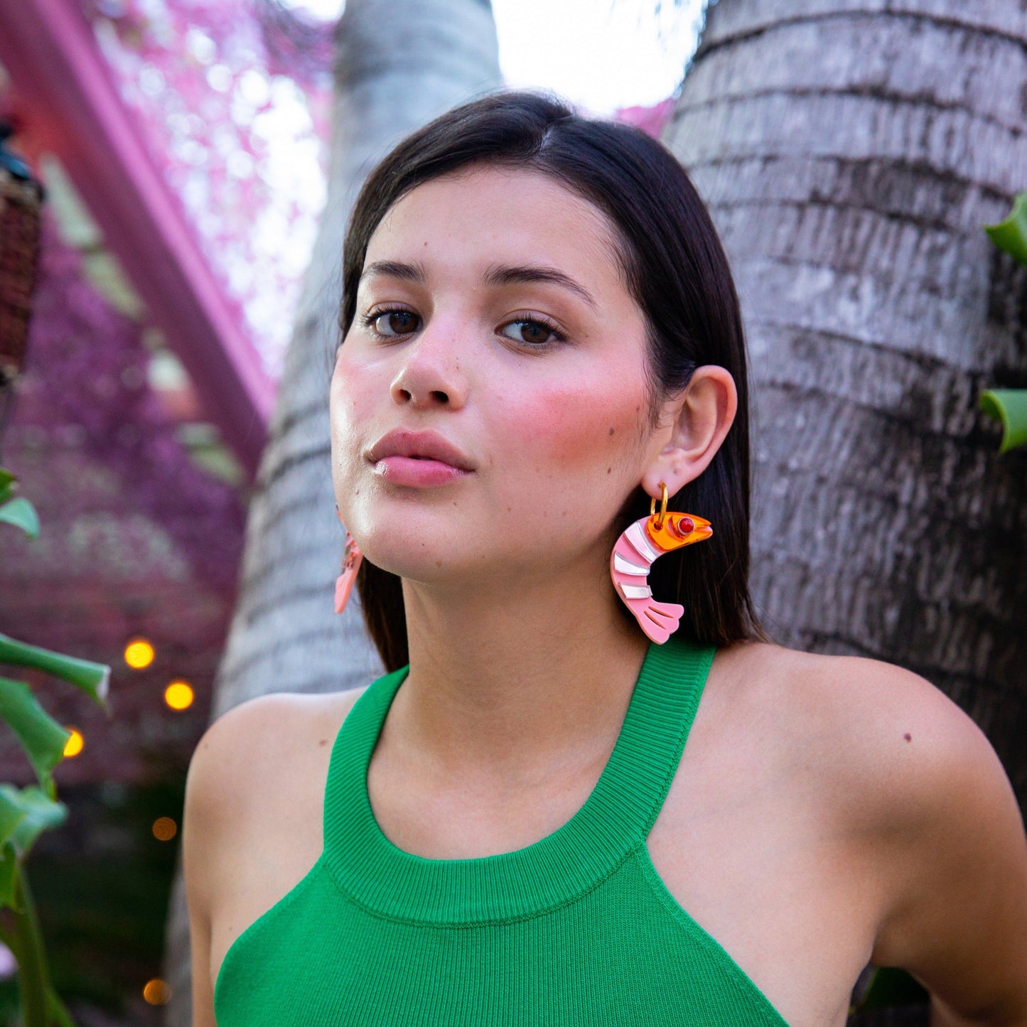 Shrimp Low Country Glam Hoops