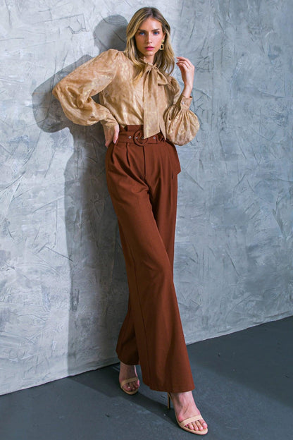 STARE DOWN THE PAST WOVEN PANTS