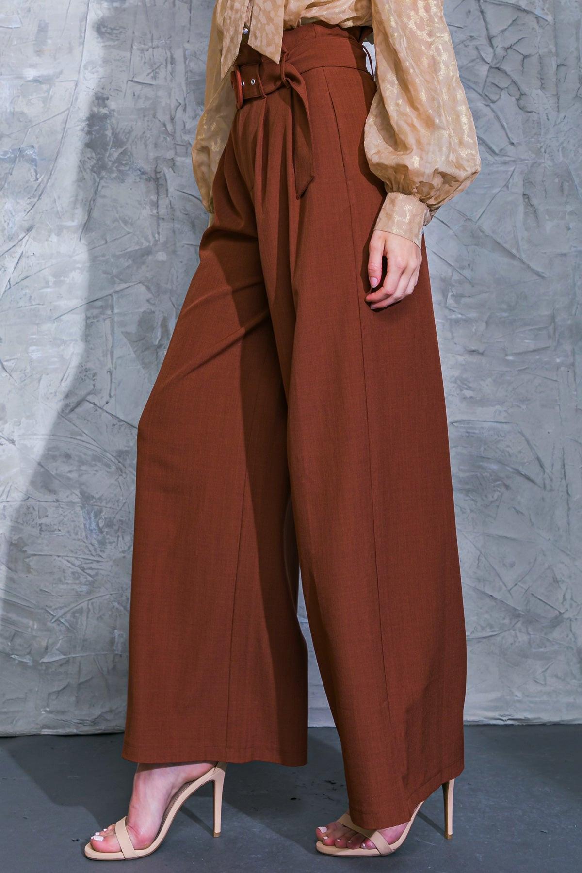 STARE DOWN THE PAST WOVEN PANTS