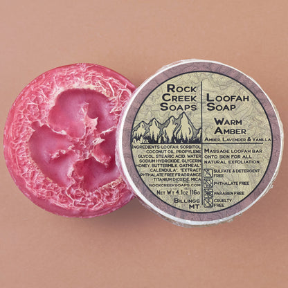 Loofah Soap | Warm Amber