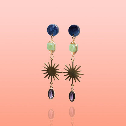 Alma Deep Blue + Green Jade