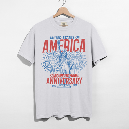 America 250th Anniversary Graphic Tee – 2026 Semiquincentennial